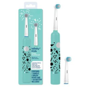 Infinity Kids Power Toothbrush with EasyFlex Bacteria Defense